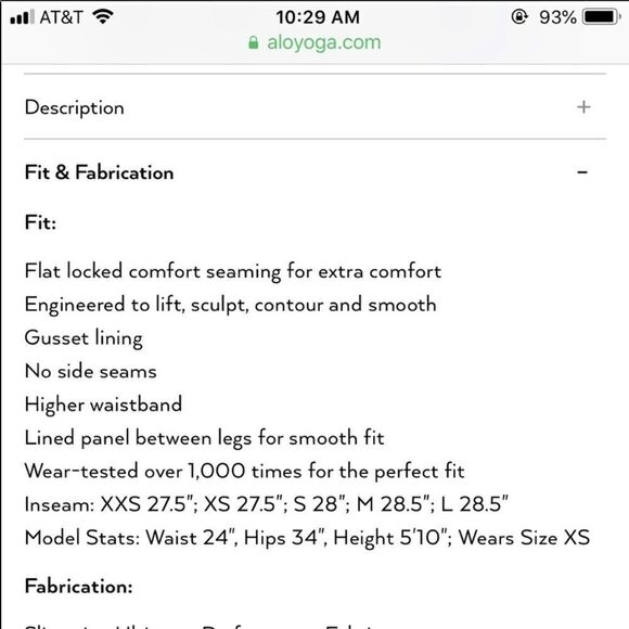 Nwot Alo Yoga airbrush white python print sz xs - Picture 9 of 9